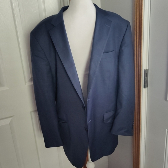 Peter Millar Other - Vintage Peter Millar Blazer Made In Canada Size 46T 100%wool Navy Blue